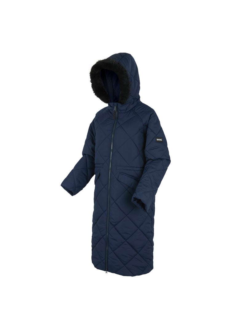 Régate - Veste matelassée FREYLA Bleu marine - Kiabi