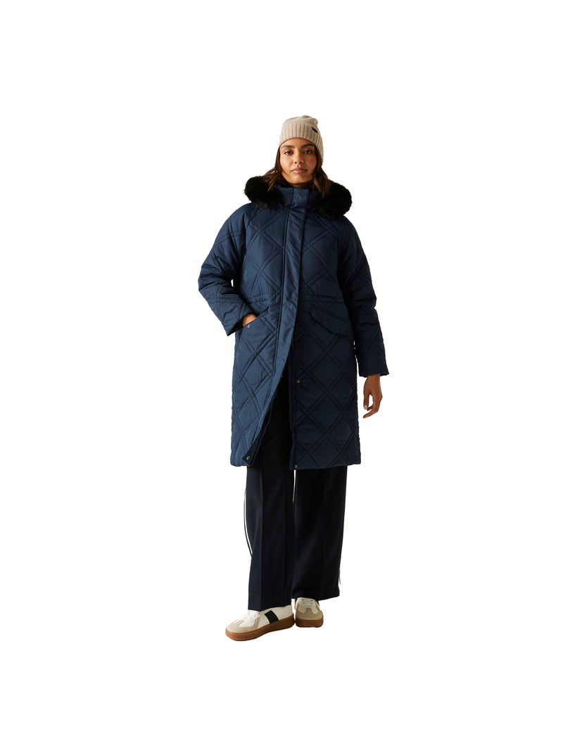 Régate - Veste matelassée FREYLA Bleu marine - Kiabi