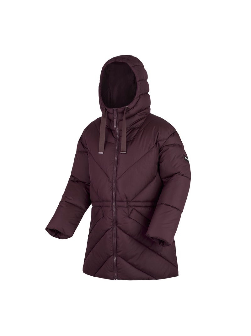 Régate - Veste matelassée RUSEY Violet figue - Kiabi