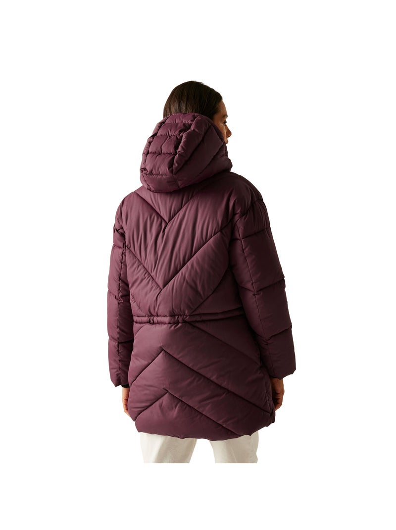 Régate - Veste matelassée RUSEY Violet figue - Kiabi