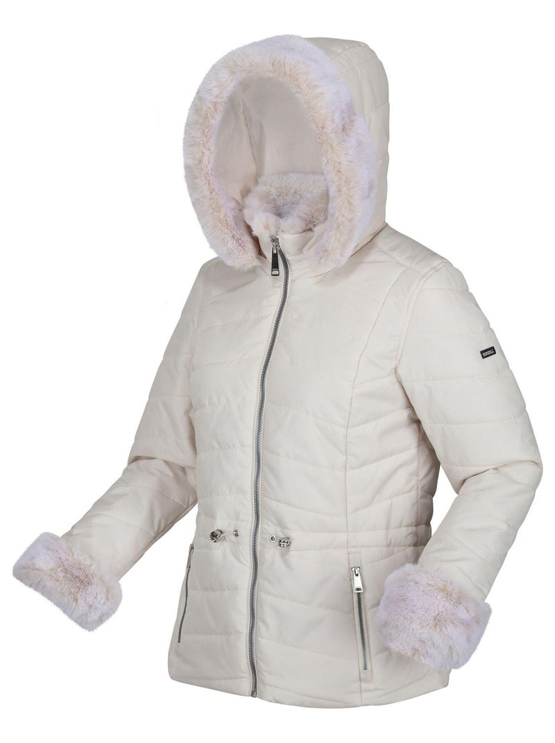 Régate - Veste motif/style Bord duveteux WILLABELLA Beige clair - Kiabi