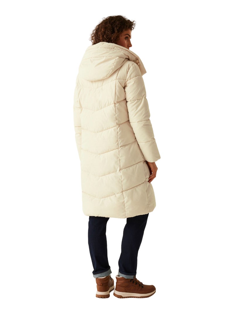 Régate - Veste motif/style matelassé NURIE Blanc cassé - Kiabi