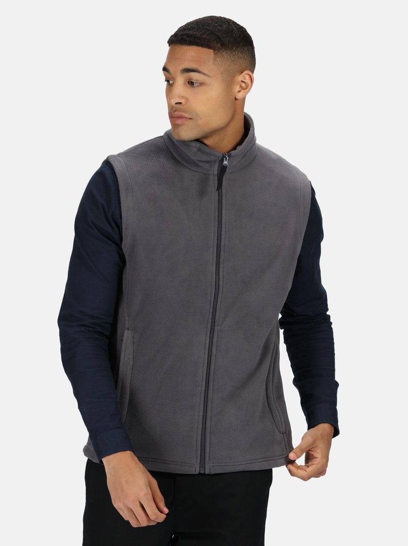 Régate - Veste polaire sans manches Gris - Kiabi