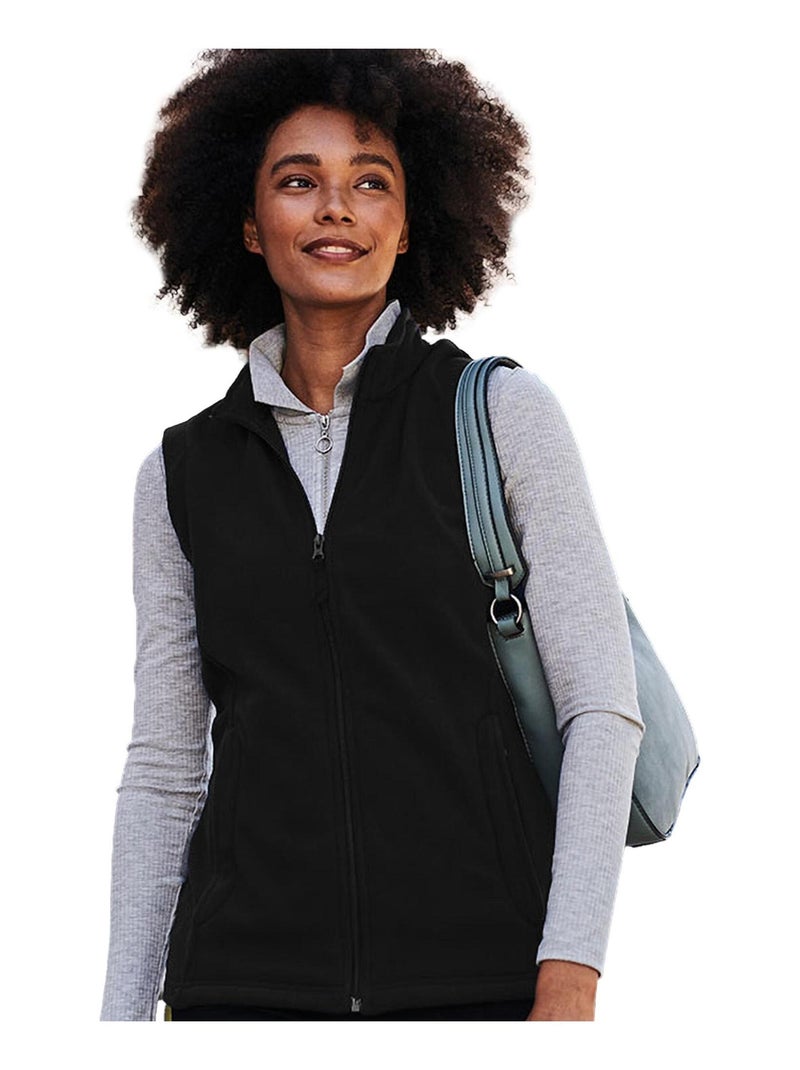 Régate - Veste polaire sans manches Noir - Kiabi