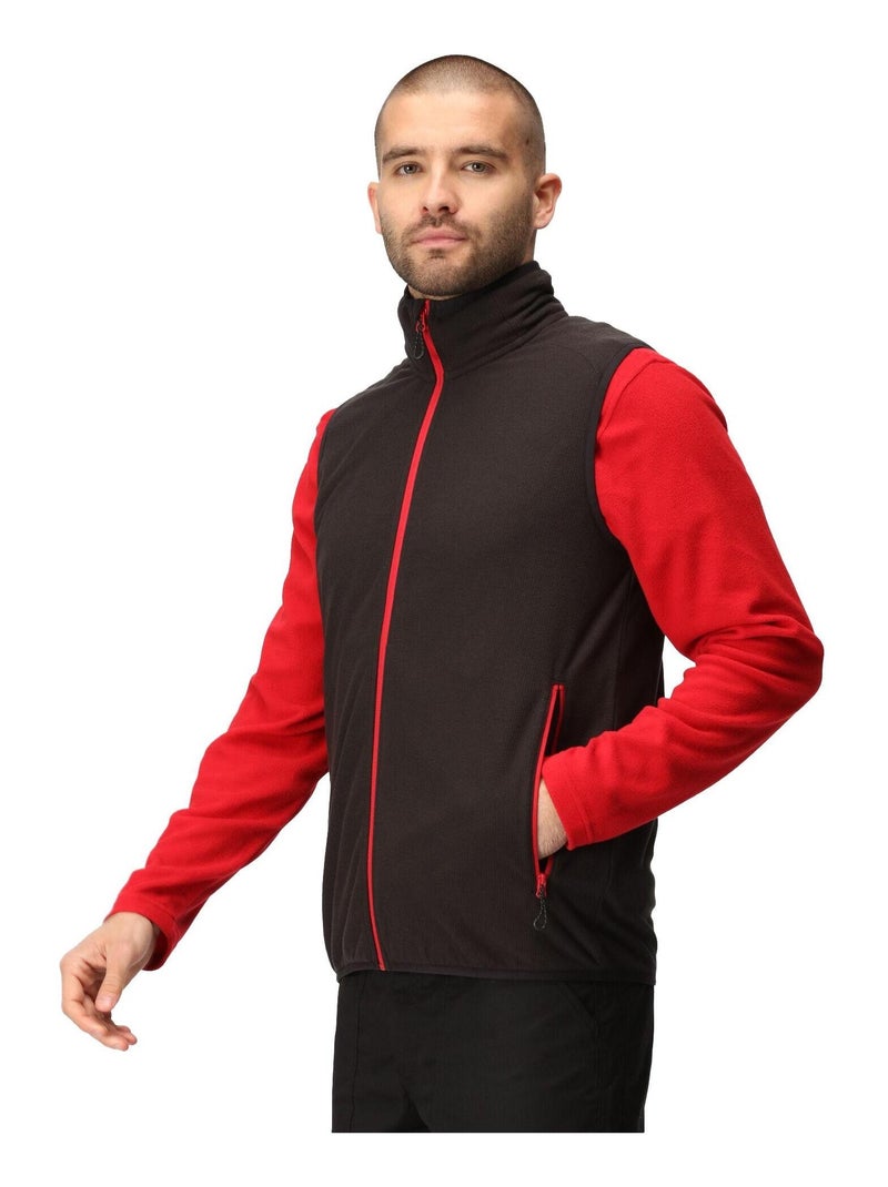 Régate - Veste sans manches NAVIGATE Noir Rouge - Kiabi