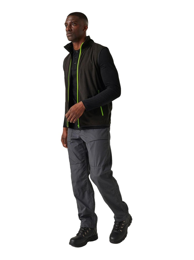 Régate - Veste sans manches NAVIGATE Noir Vert - Kiabi