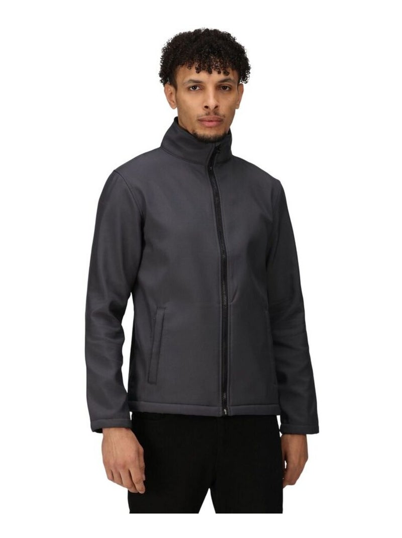 Régate - Veste softshell ABLAZE PRINTABLE Gris Noir Noir - Kiabi