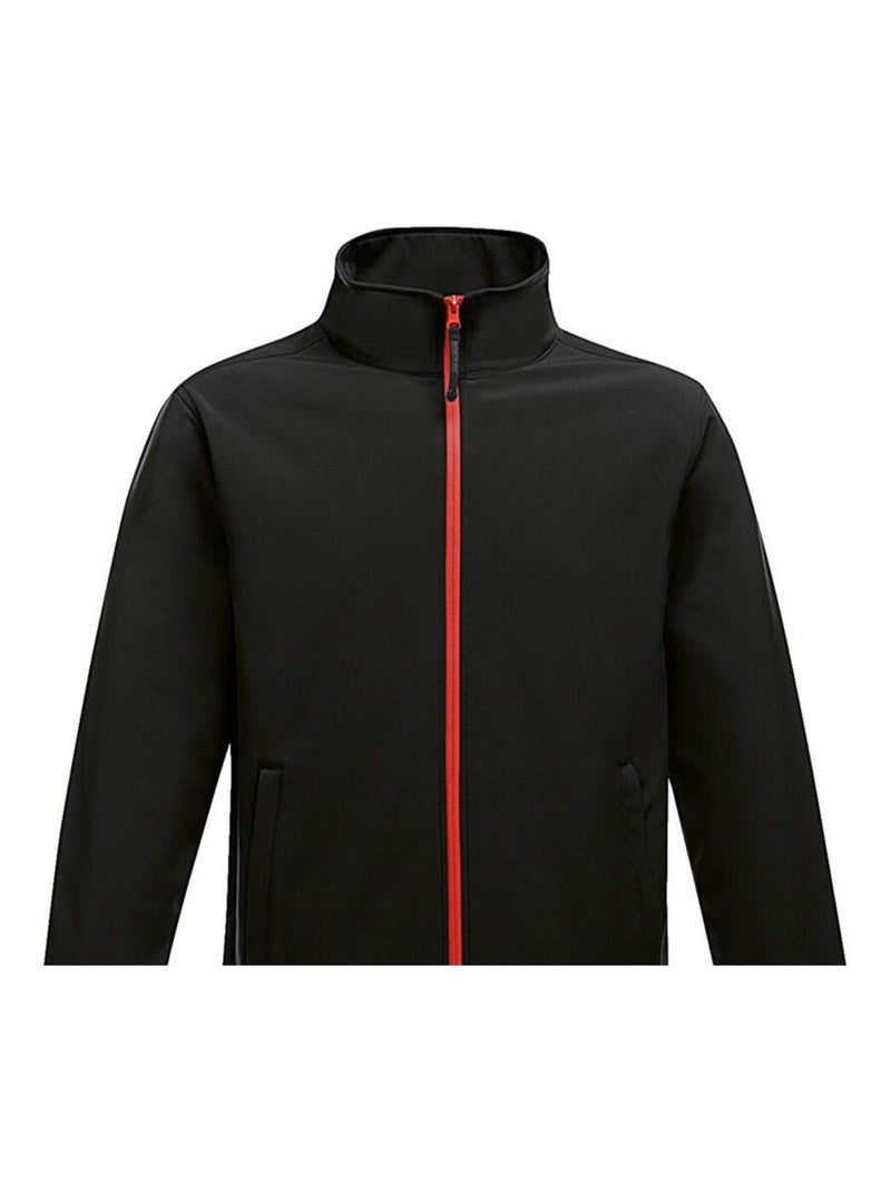 Régate - Veste softshell ABLAZE PRINTABLE Noir Rouge - Kiabi