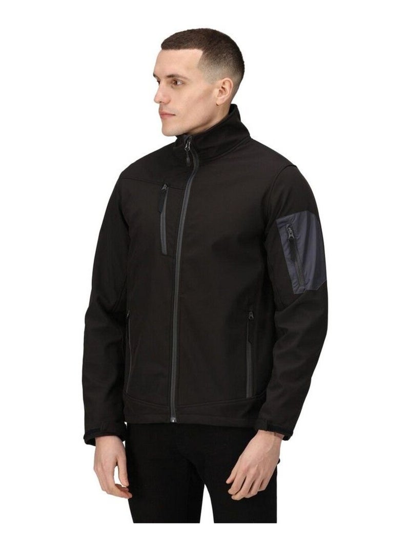 Régate - Veste softshell ARCOLA Noir Gris - Kiabi