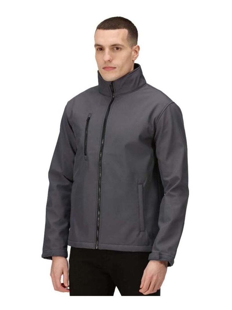 Régate - Veste softshell HONESTLY MADE Gris foncé - Kiabi
