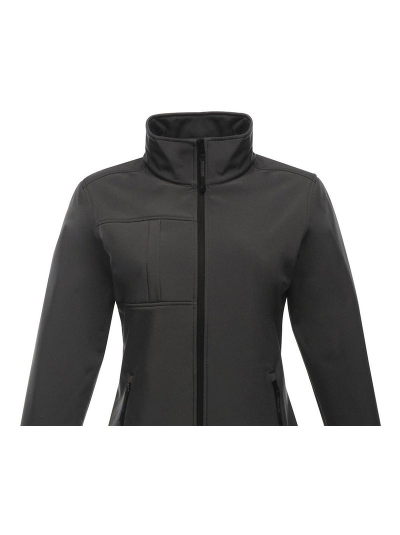 Régate - Veste softshell OCTAGON Gris Noir Noir - Kiabi