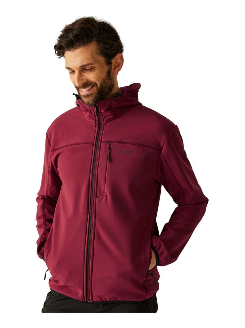 Régate - Veste softshell OSSEK Violet foncé - Kiabi