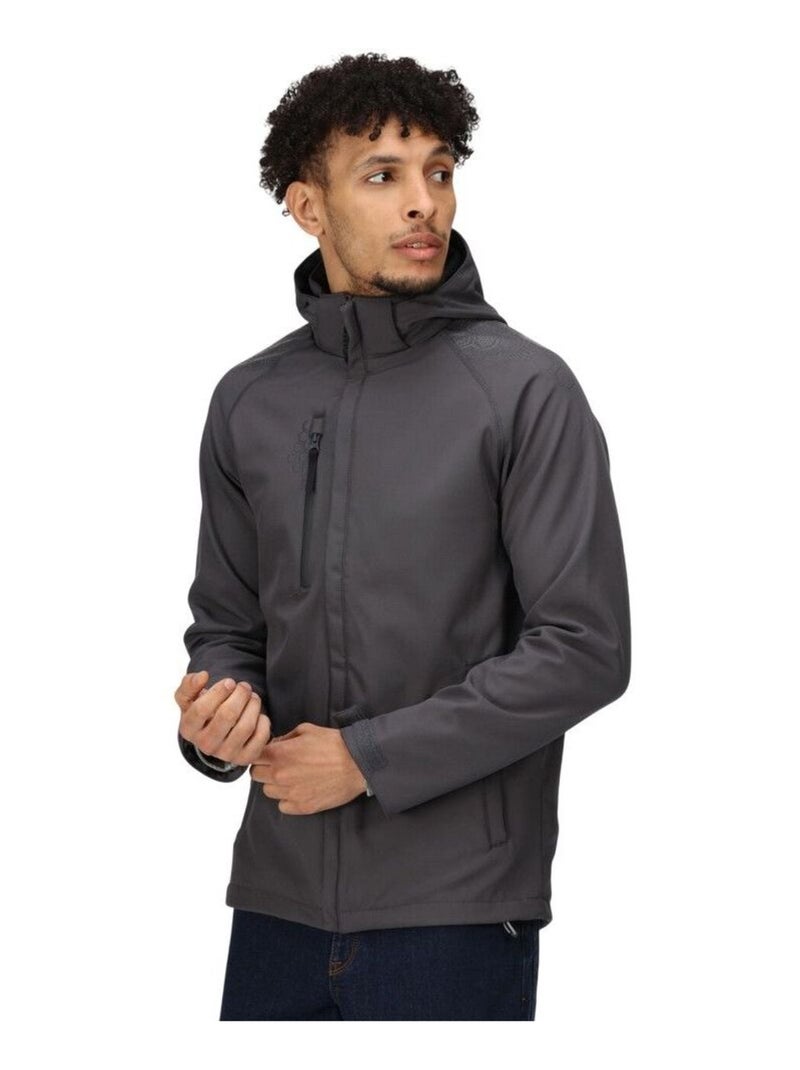 Régate - Veste softshell REPELLER Gris foncé - Kiabi