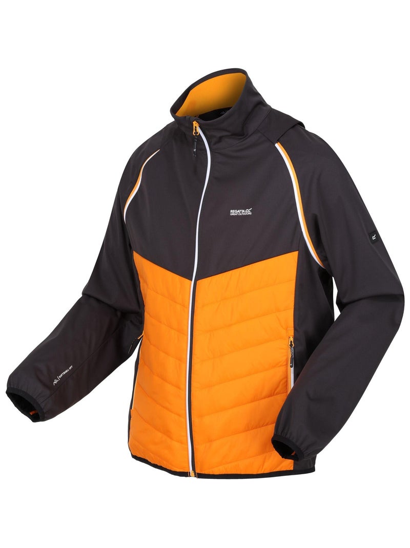 Régate - Veste softshell STEREN HYBRID Orange - Kiabi