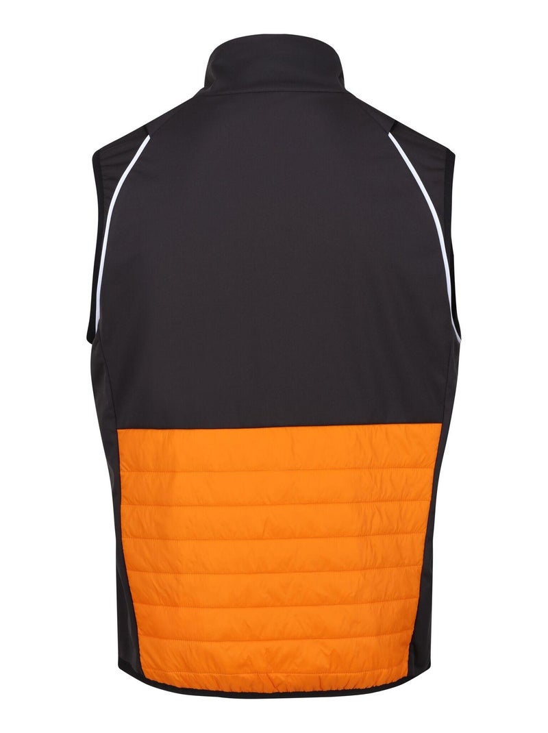 Régate - Veste softshell STEREN HYBRID Orange - Kiabi