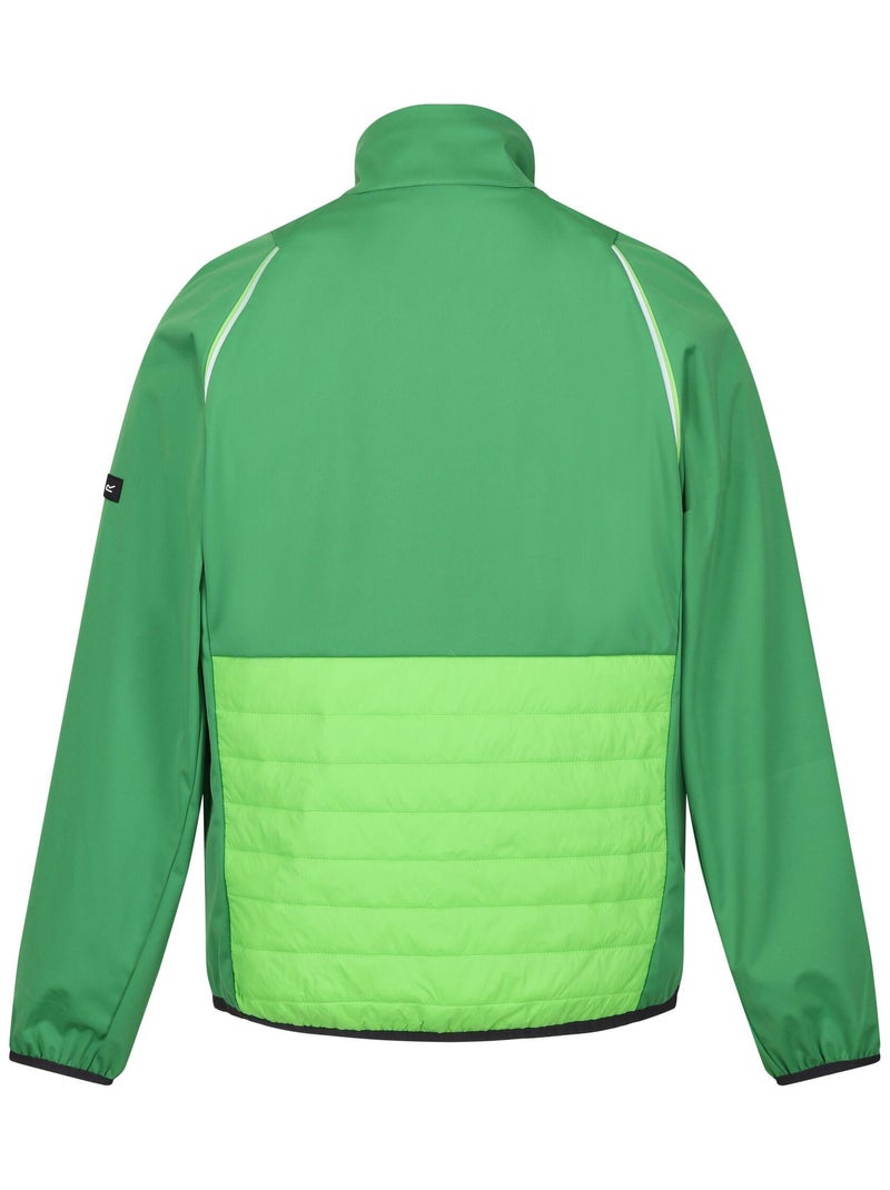 Régate - Veste softshell STEREN HYBRID Vert foncé - Kiabi