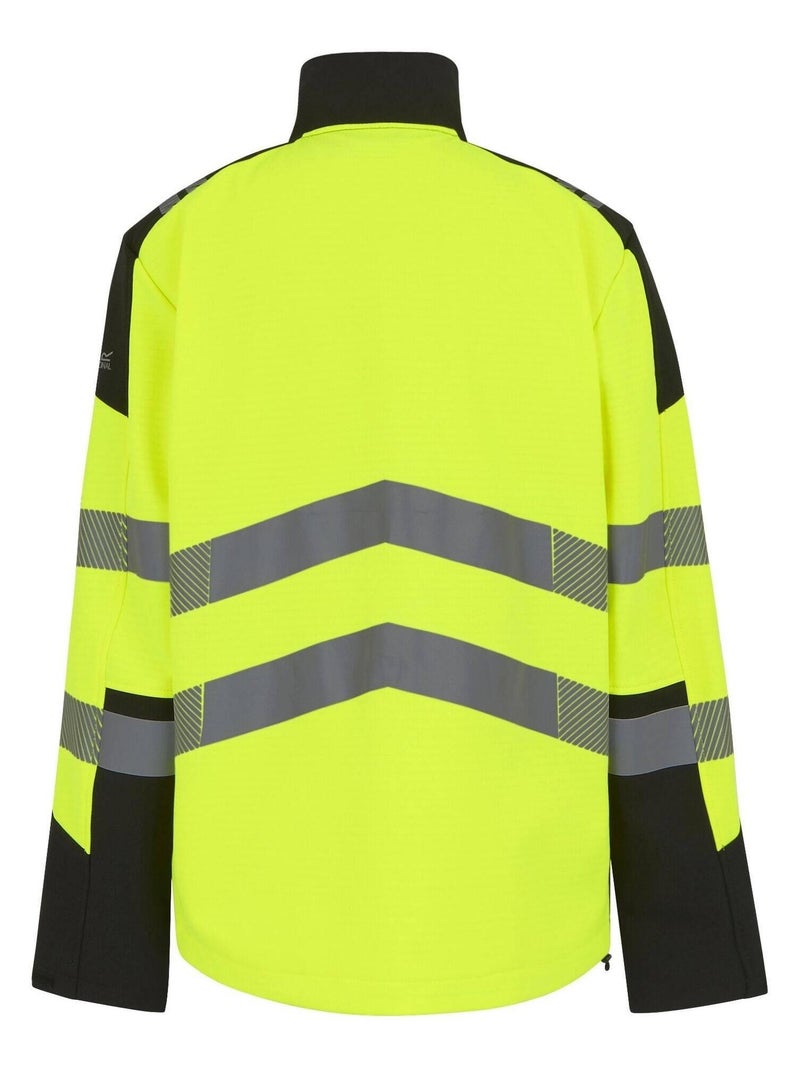 Régate - Veste softshell X-PRO Noir Jaune - Kiabi
