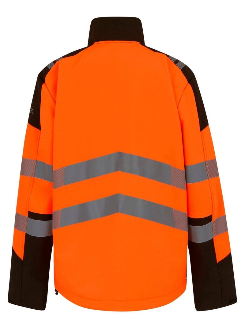 Régate - Veste softshell X-PRO Noir Orange - Kiabi
