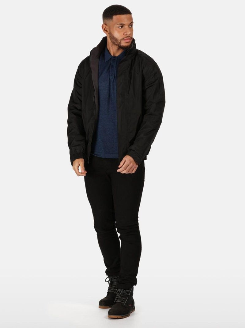 Régate Dover - Veste coupe-vent imperméable Noir Gris - Kiabi
