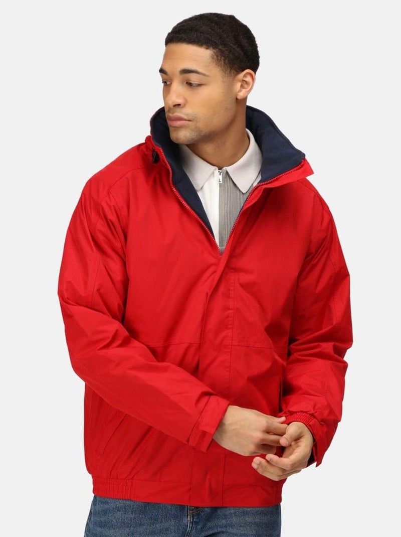 Régate Dover - Veste coupe-vent imperméable Rouge cachemire - Kiabi