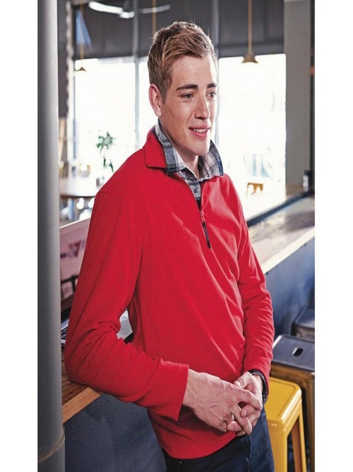 Régate Mens Micro Zip Neck Fleece Top (170 GSM) - Kiabi