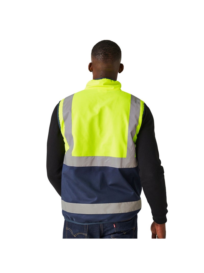 Régate Professional - Gilet haute visibilité Bleu Jaune - Kiabi
