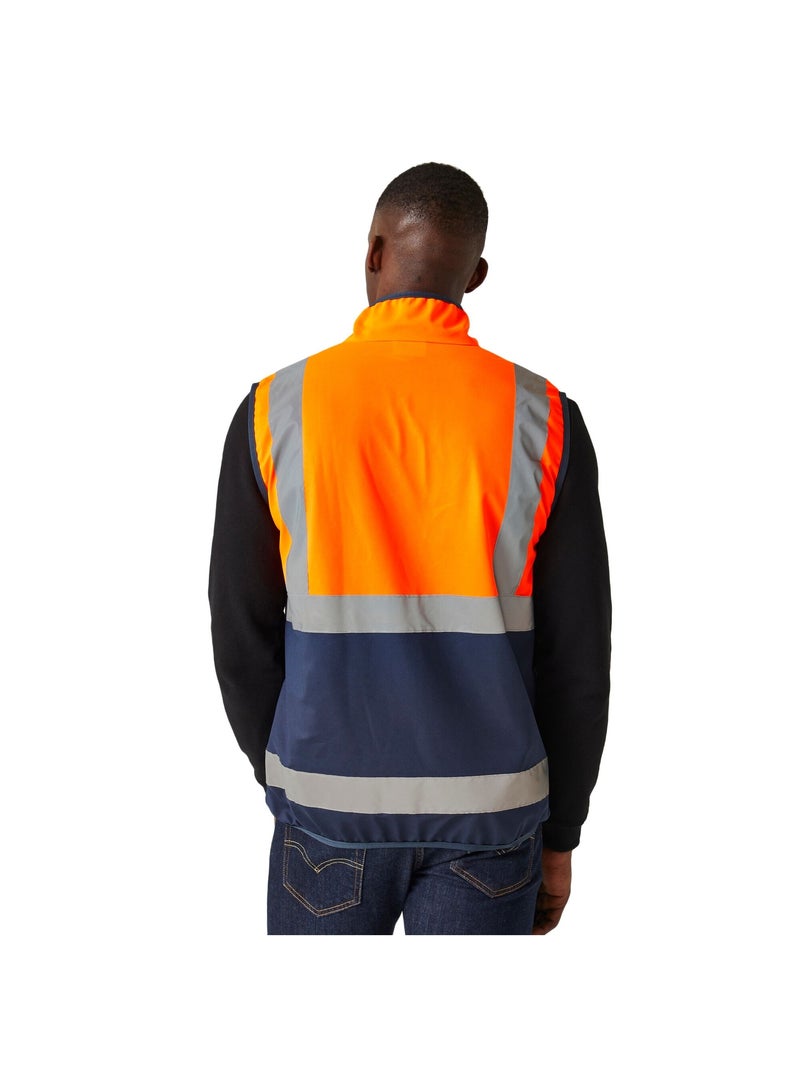 Régate Professional - Gilet haute visibilité Bleu Orange - Kiabi