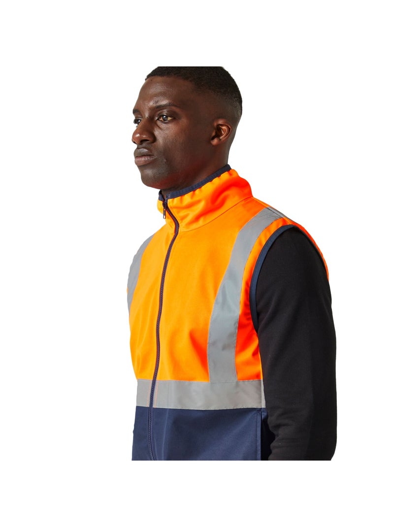 Régate Professional - Gilet haute visibilité Bleu Orange - Kiabi