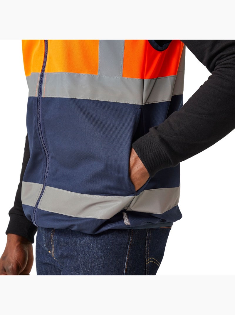 Régate Professional - Gilet haute visibilité Bleu Orange - Kiabi