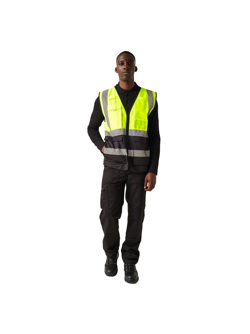 Régate Professional - Gilet haute visibilité Jaune pâle - Kiabi