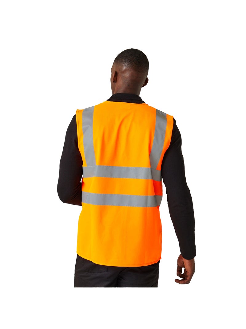 Régate Professional - Gilet haute visibilité Orange - Kiabi