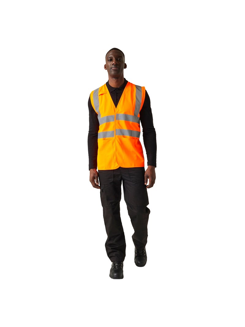 Régate Professional - Gilet haute visibilité Orange - Kiabi