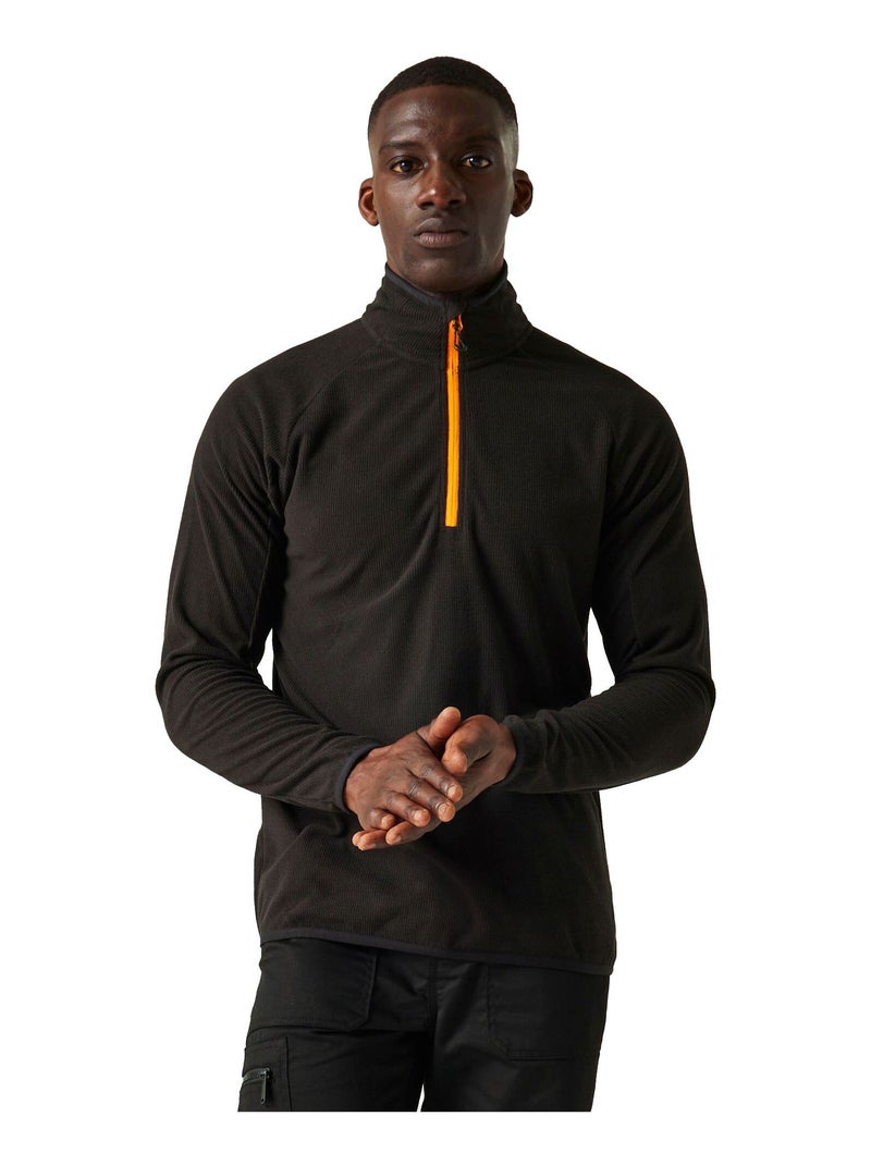 Régate Professional - Haut polaire Noir Orange - Kiabi