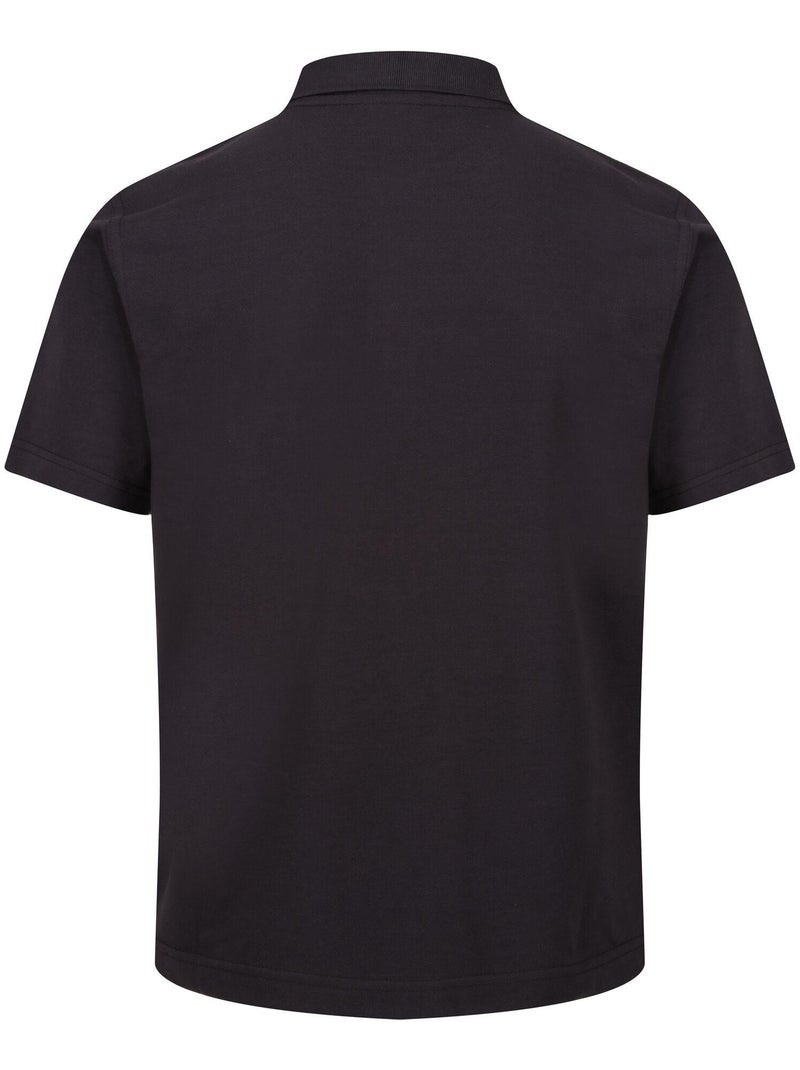 Régate Professional - Polo Manches courtes Gris foncé - Kiabi