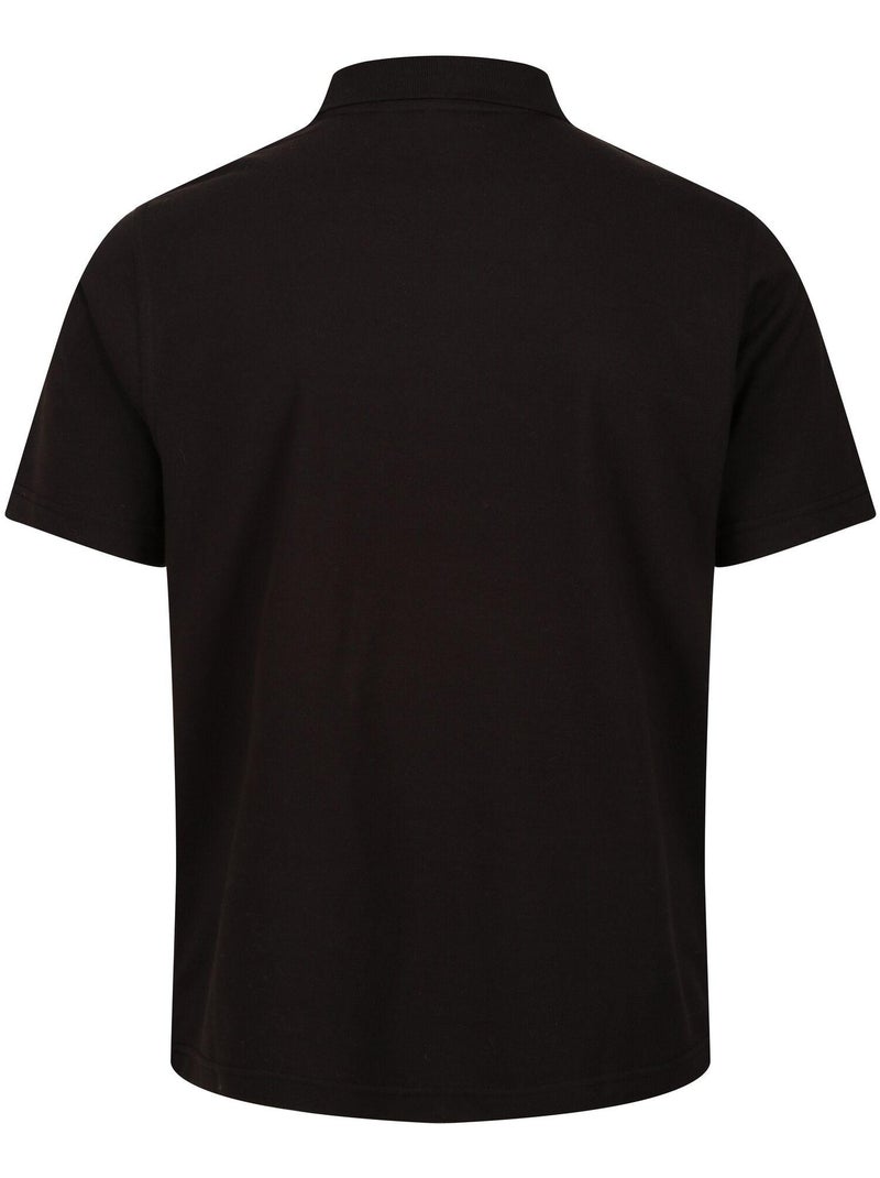 Régate Professional - Polo Manches courtes Noir - Kiabi