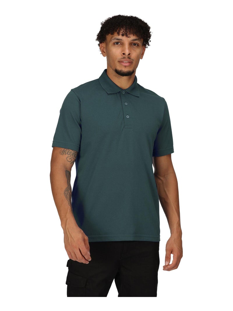 Régate Professional - Polo Manches courtes Vert foncé - Kiabi