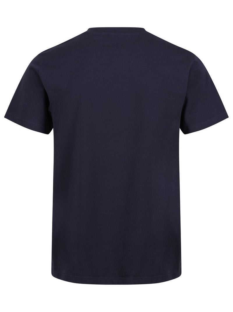 Régate Professional - T-shirt manches courtes en coton Bleu marine - Kiabi