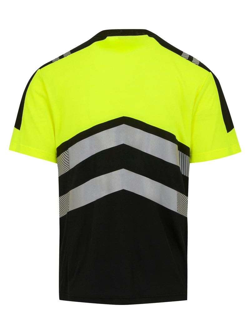 Régate Professional - T-shirt Noir Jaune - Kiabi