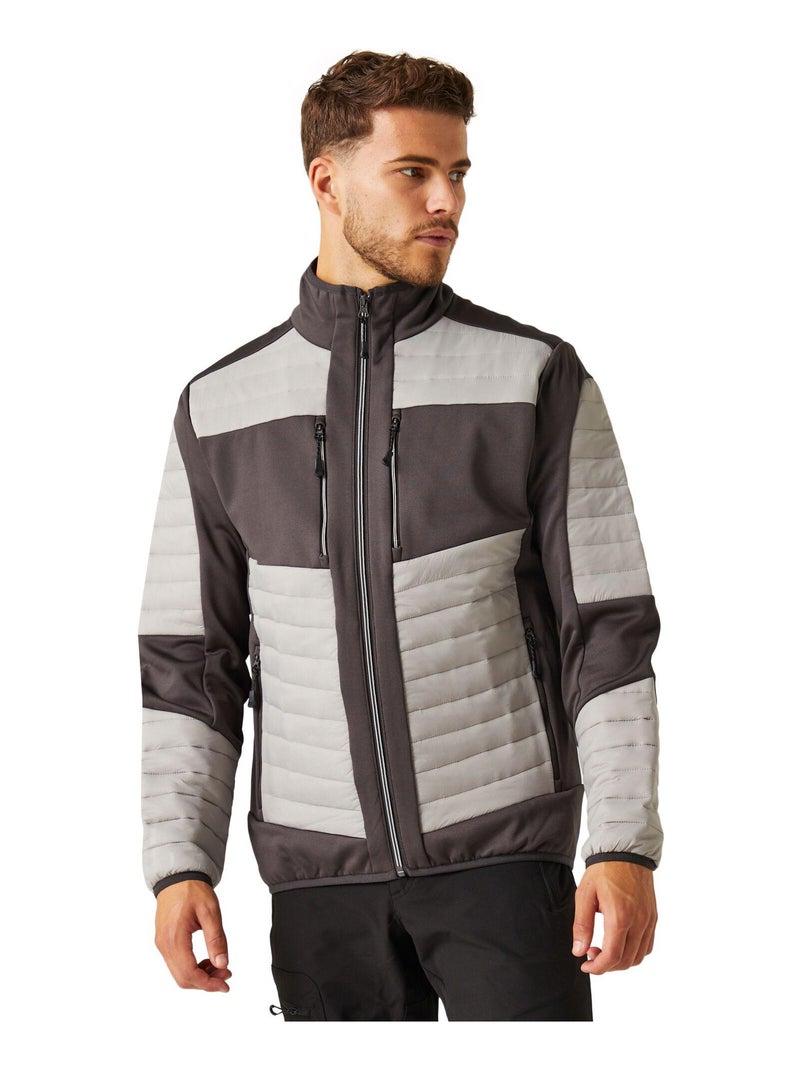 Régate Professional - Veste hybride Gris - Kiabi