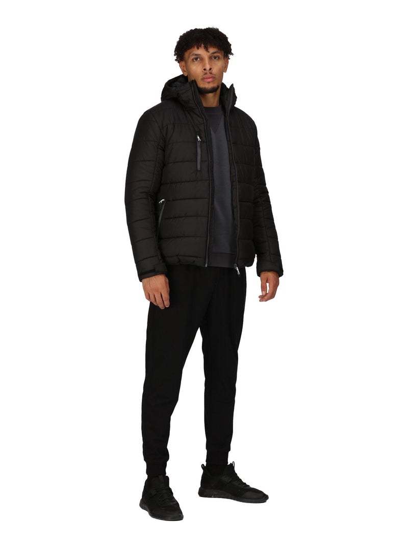 Régate Professional - Veste matelassée Noir Orange - Kiabi