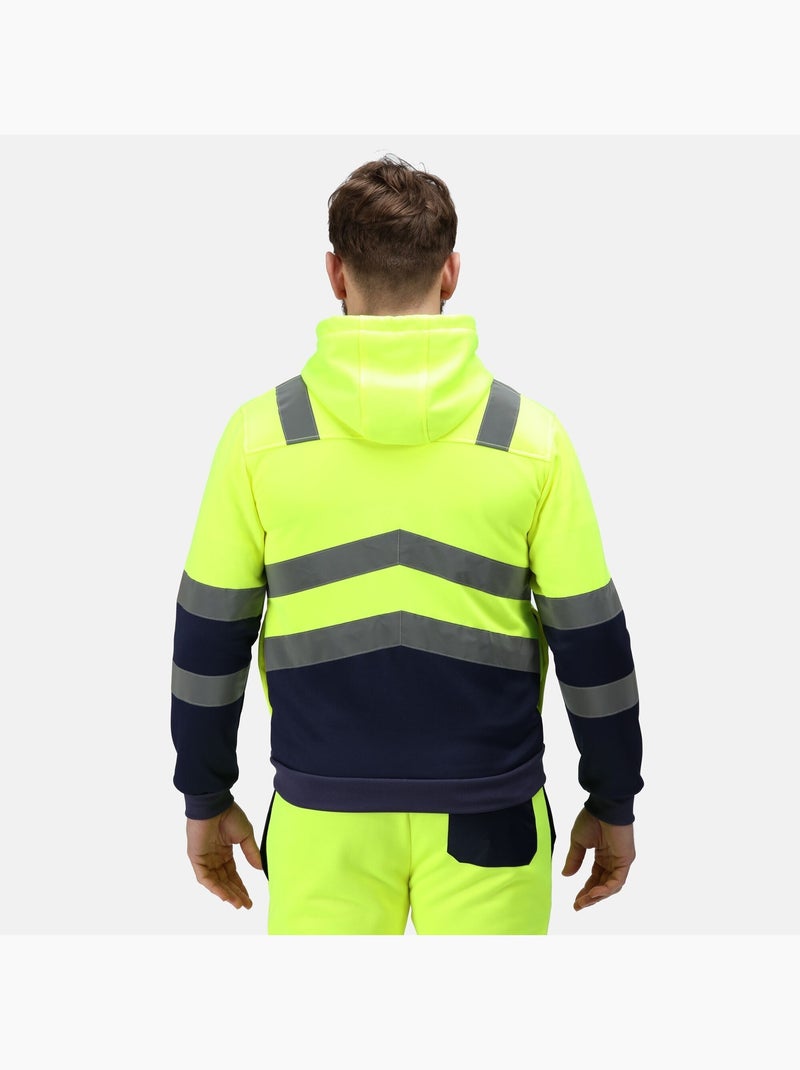 Régate Professional - Veste motif/style Haute visibilité Bleu Jaune - Kiabi