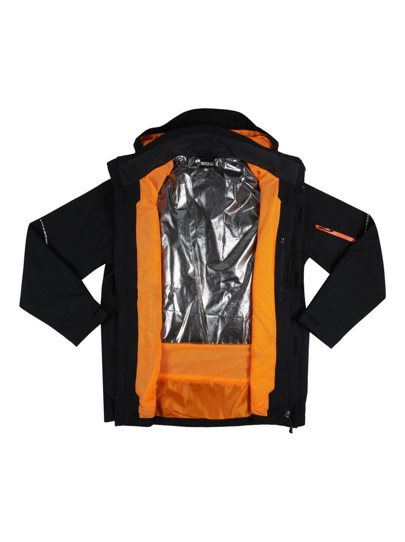 Régate Professional - Veste Noir Orange - Kiabi