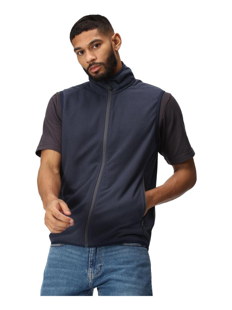 Régate Professional - Veste sans manches Bleu Gris anthracite - Kiabi