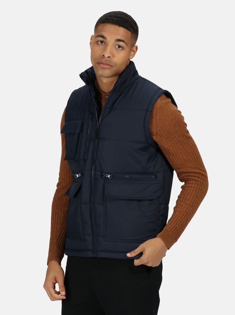 Régate Professional - Veste sans manches Bleu marine - Kiabi