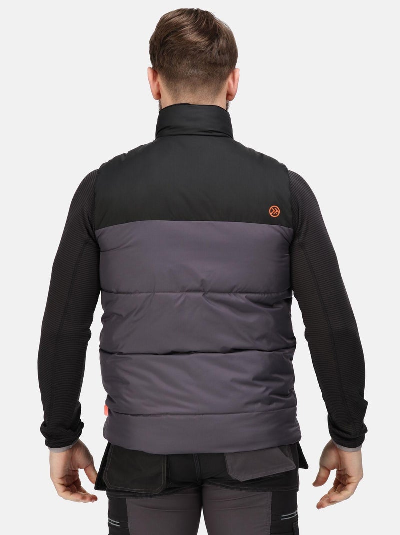Régate Professional - Veste sans manches Gris Noir - Kiabi