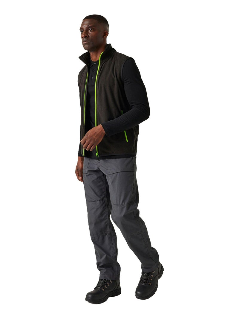 Régate Professional - Veste sans manches Noir Vert - Kiabi