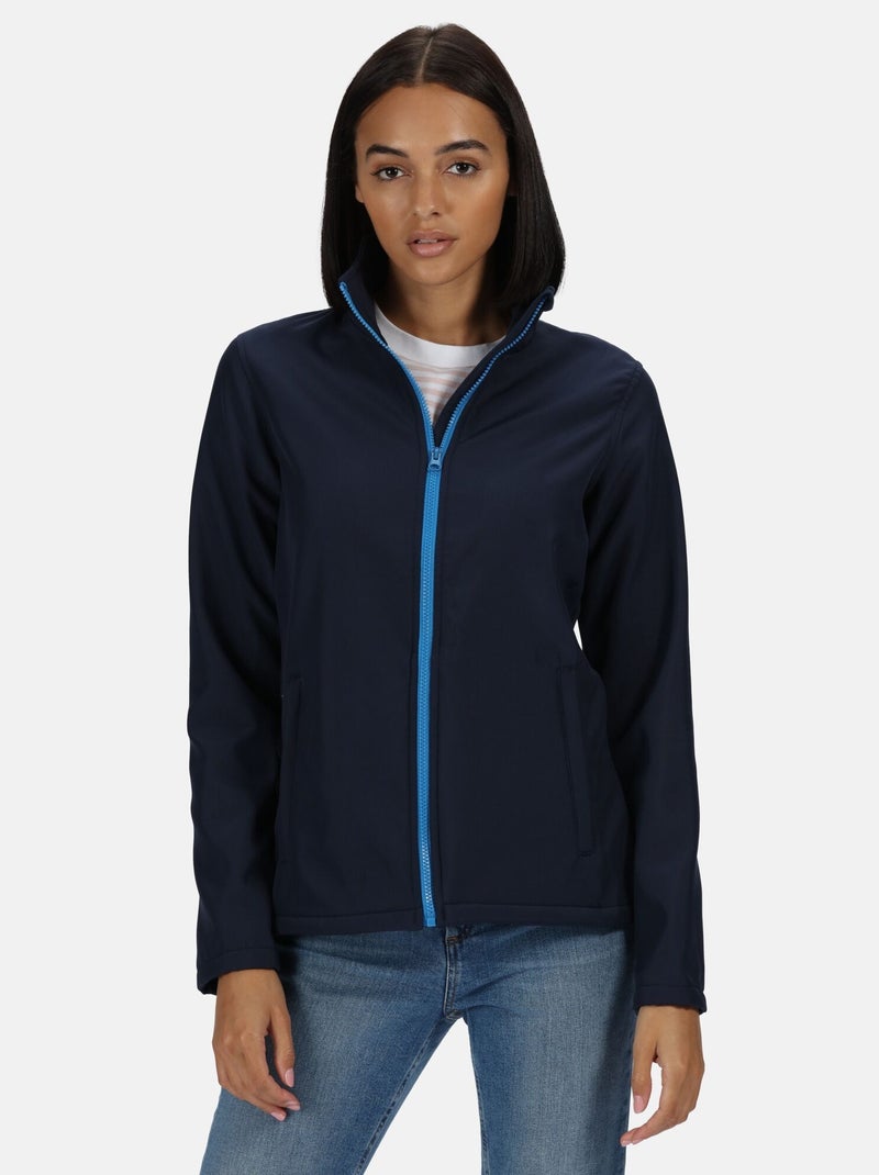 Régate Professional - Veste softshell Bleu ciel - Kiabi