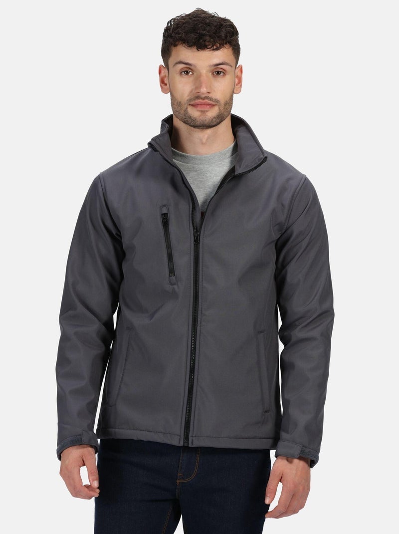Régate Professional - Veste softshell Gris foncé - Kiabi
