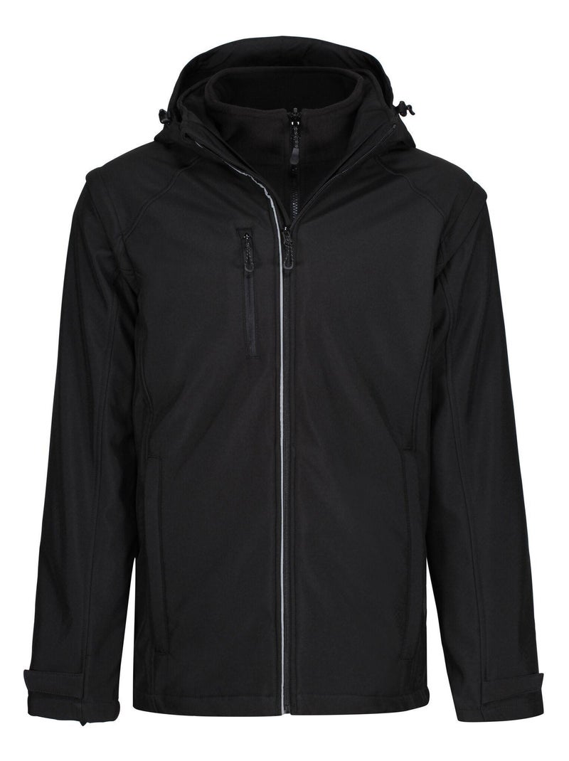 Régate Professional - Veste softshell Noir - Kiabi