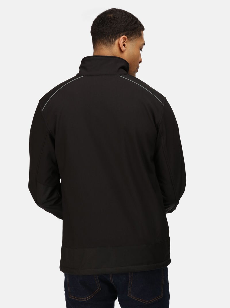 Régate Professional - Veste softshell Noir - Kiabi